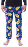 The Simpsons Mens' Homer Sprinkles Donuts Sleep Pajama Jogger Pants