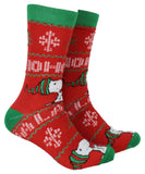 Peanuts Snoopy Holiday 2 Pack Adult Crew Socks