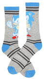 Sega Sonic The Hedgehog Supersonic Speed Novelty Crew Socks Two Pack