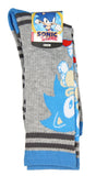 Sega Sonic The Hedgehog Supersonic Speed Novelty Crew Socks Two Pack