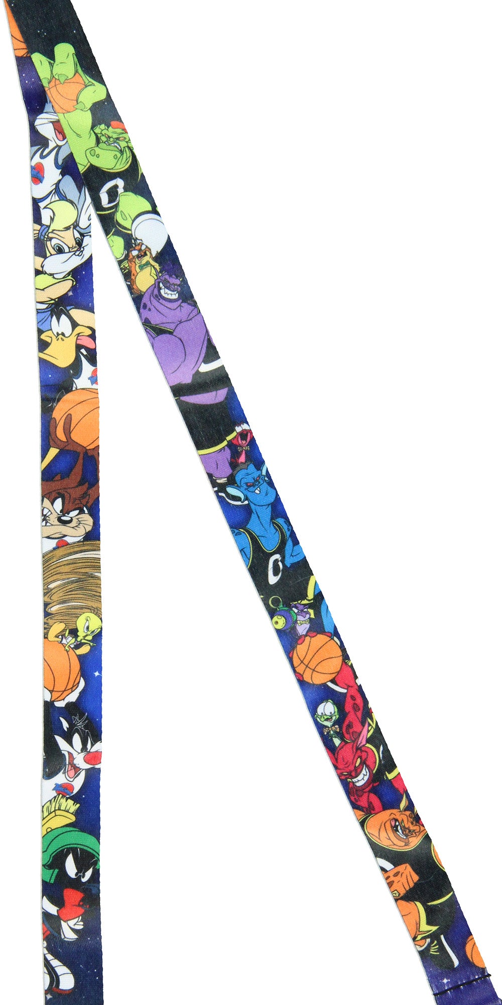 Space Jam Character Lanyard ID Holder With Mask Charm And Sticker