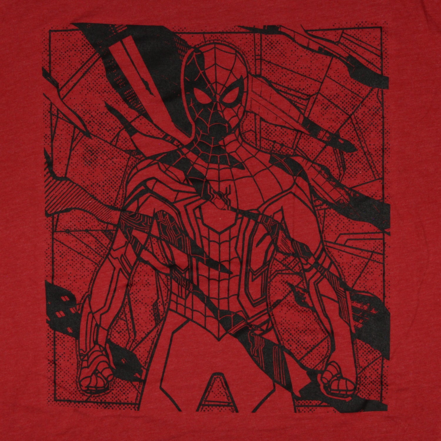 Marvel Comics Men's Spider-Man No Way Home Spider-Man Action Adult T-Shirt