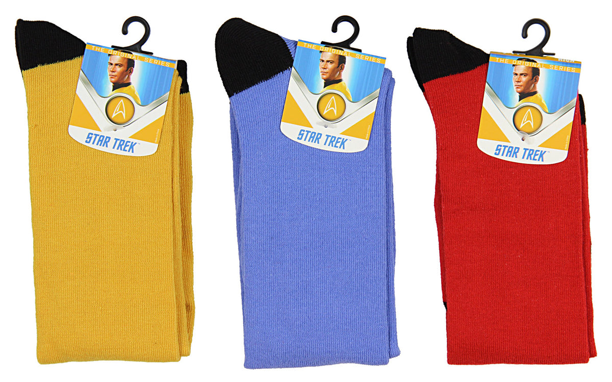 Star Trek The Original Series Adult Uniform Knee High Socks