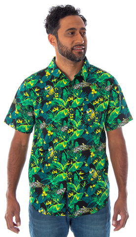 Star Wars Men's Millennium Falcon And R2-D2 Hawaiian Shirt Adult