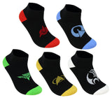 Star Trek Next Generation Races Multi Pack Mens No Show Socks 5 Pack