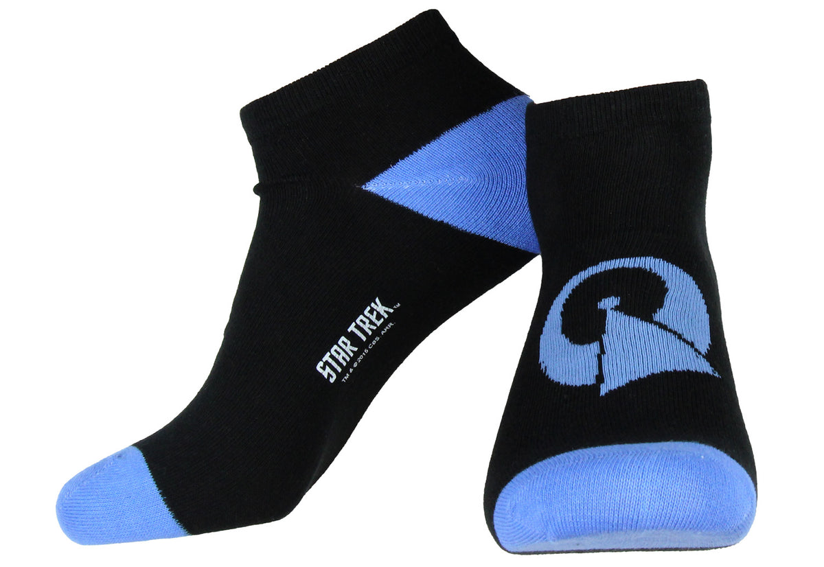 Star Trek Next Generation Races Multi Pack Mens No Show Socks 5 Pack