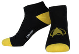 Star Trek Next Generation Races Multi Pack Mens No Show Socks 5 Pack