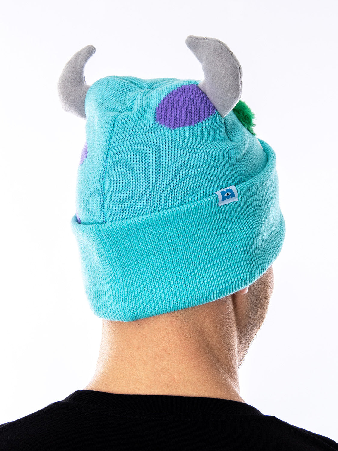 Disney Monsters Inc. Sulley Beanie Embroidered 3D Character Design Costume Hat