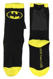 DC Comics Superhero Batman Superman The Flash Youth Boys Caped Crew Socks