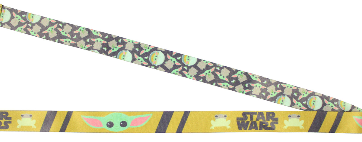 Star Wars The Mandalorian The Child Lanyard ID Holder with Charm and Collectible Sticker