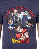 Dragon Ball Z Super Men's Goku Vegeta Krillin Character Group T-Shirt Adult