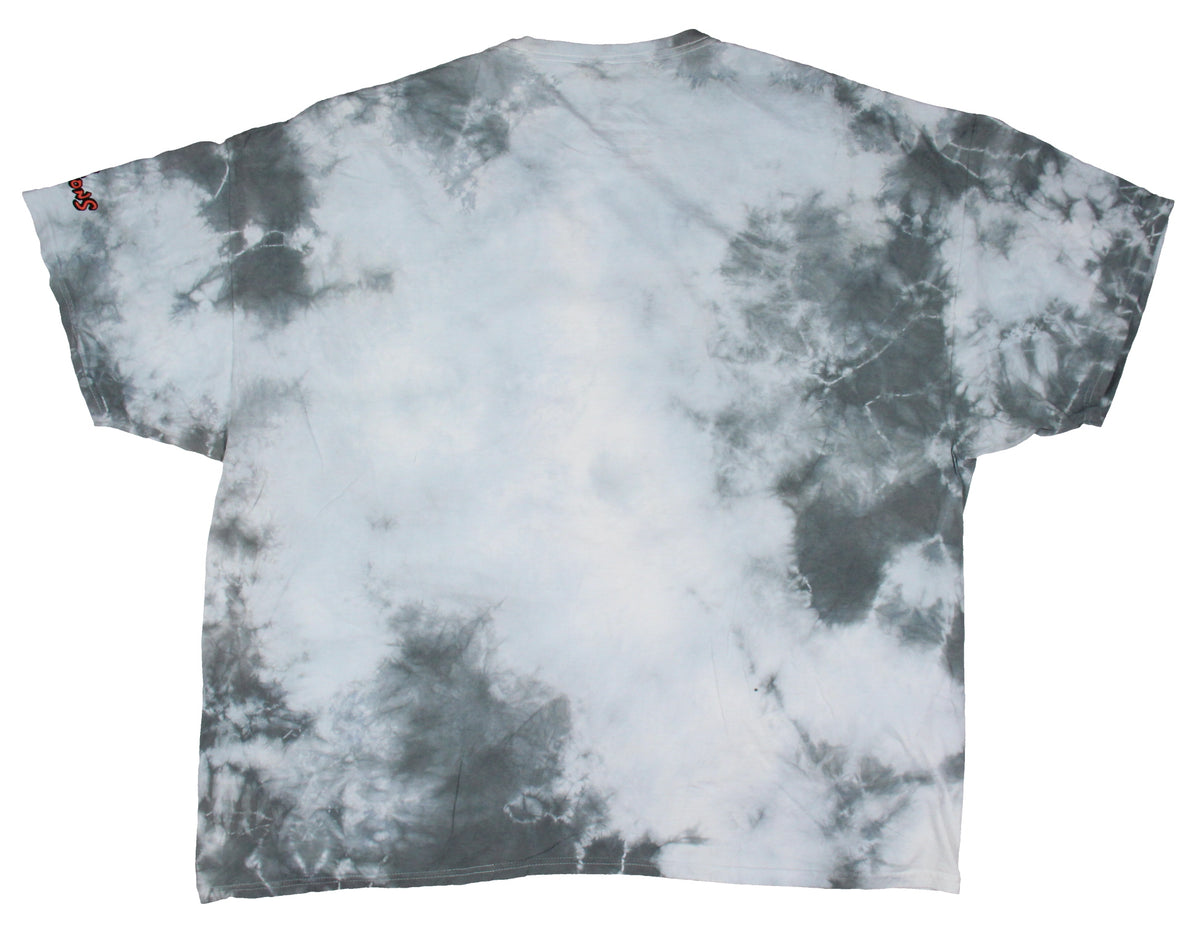 The Simpsons Men's Silly Family Picture Tie-Dye Adult Graphic T-Shirt