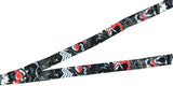 Marvel Venom Lanyard ID Badge Holder 2" Rubber Charm And Collectible Sticker