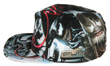 Marvel Comics Venom Sublimated All Over Print Snapback Hat Cap NEW