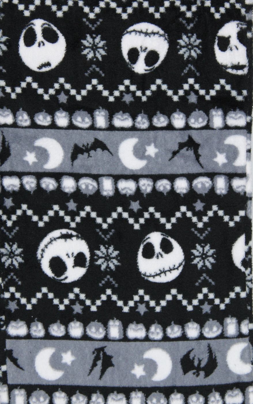 The Nightmare Before Christmas Women's Jack Skellington Plush Pajama Pants