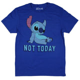 Disney Lilo & Stitch Women's Stitch Not Today Adult Short Sleeve T-Shirt