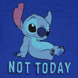 Disney Lilo & Stitch Women's Stitch Not Today Adult Short Sleeve T-Shirt
