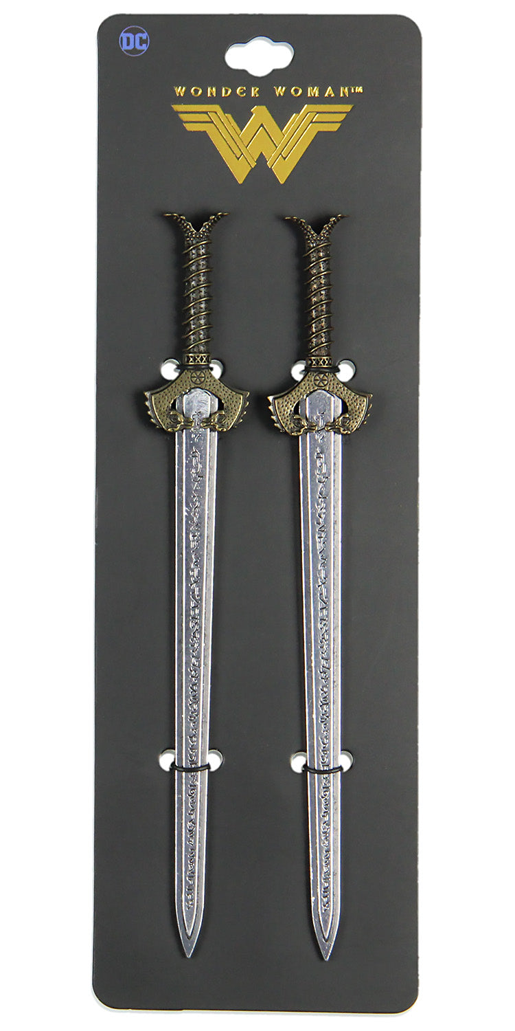 DC Comics Wonder Woman Sword Hair Pins Sticks