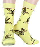 WB Looney Tunes Socks Allover Character Faces 5 Pair Men's Crew Socks