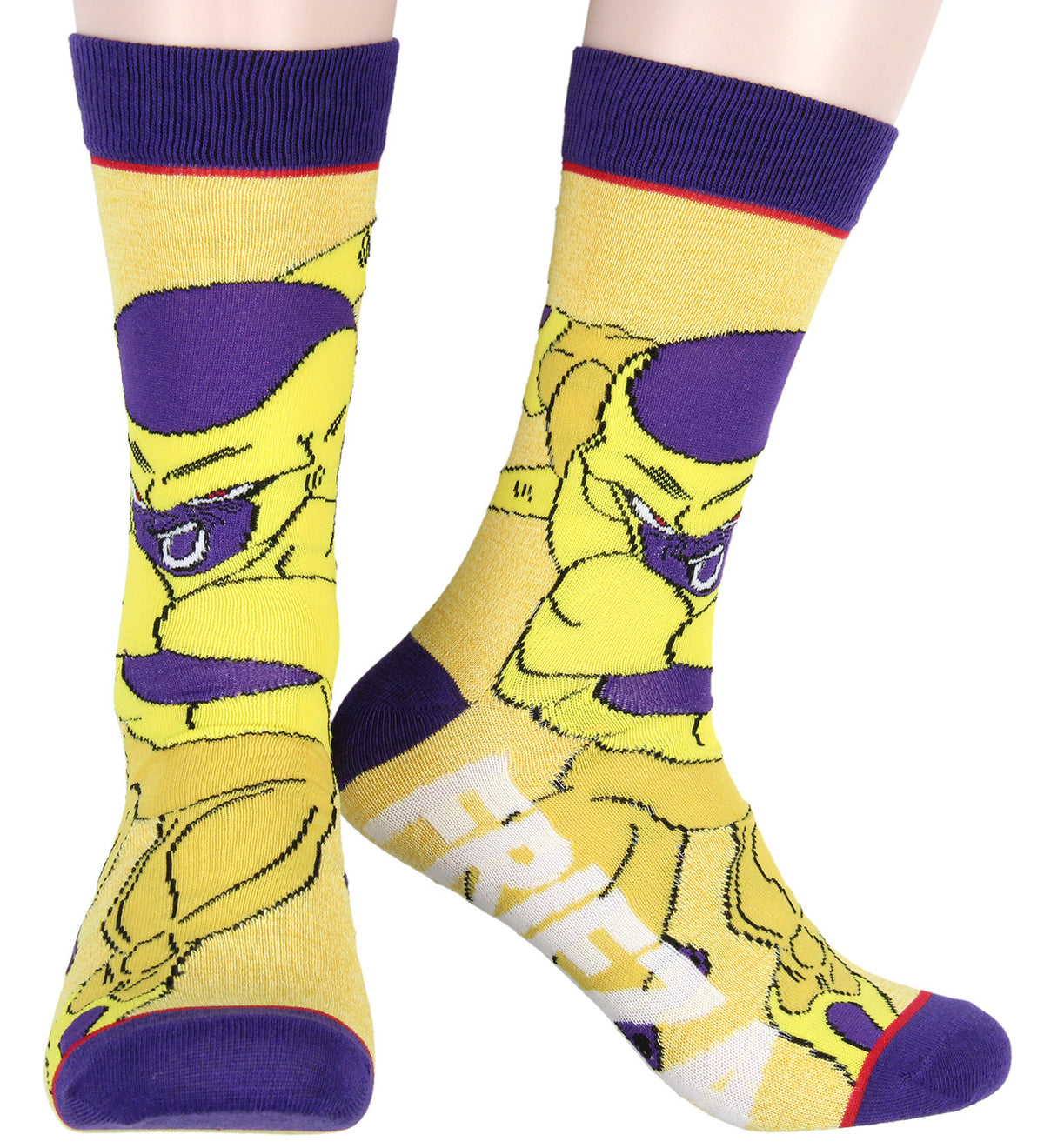 Dragon Ball Z Character Socks Goku Vegeta Frieza 5 Pack Adult Crew Socks