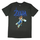 Nintendo The Legend Of Zelda Breath Of The Wild Men's Link T-Shirt Adult