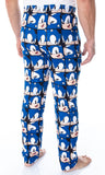 Sonic The Hedgehog Men's Allover Face Pattern Sleep Lounge Pajama Pants