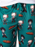 My Hero Academia Men's Izuku Midoriya and Katsuki Bakugo Pajama Pants