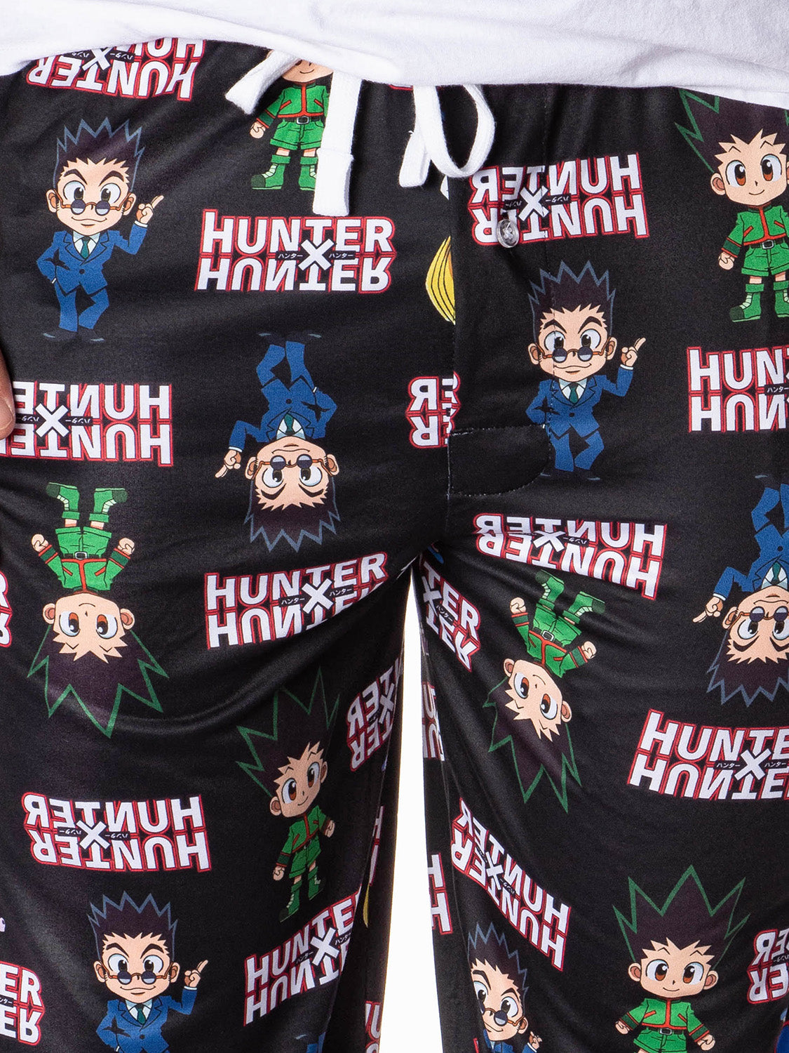 Hunter X Hunter Men's Gon Killua Kurapika Leorio Lounge Pajama Pants