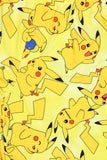 Pokemon Men's Pikachu Allover Character Subtle Tie Dye Adult Pajama Pants