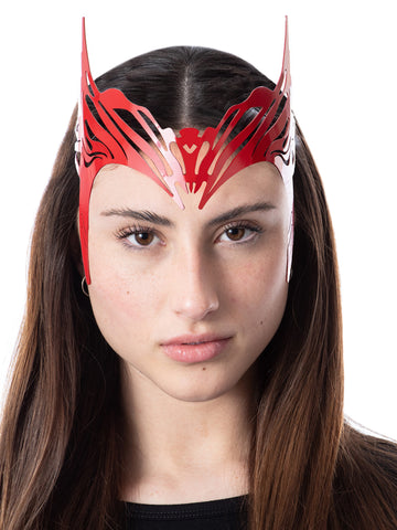 Marvel Scarlet Witch Tiara Wanda Maximoff Costume Crown Headpiece For Women