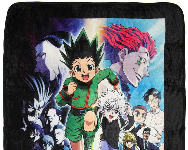 Hunter X Hunter Anime Poster Soft Plush Fleece Throw Blanket 45 x 60–  Seven Times Six