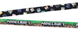 Minecraft Character Head Toss Multi-Use Lanyard Clear ID Badge Holder
