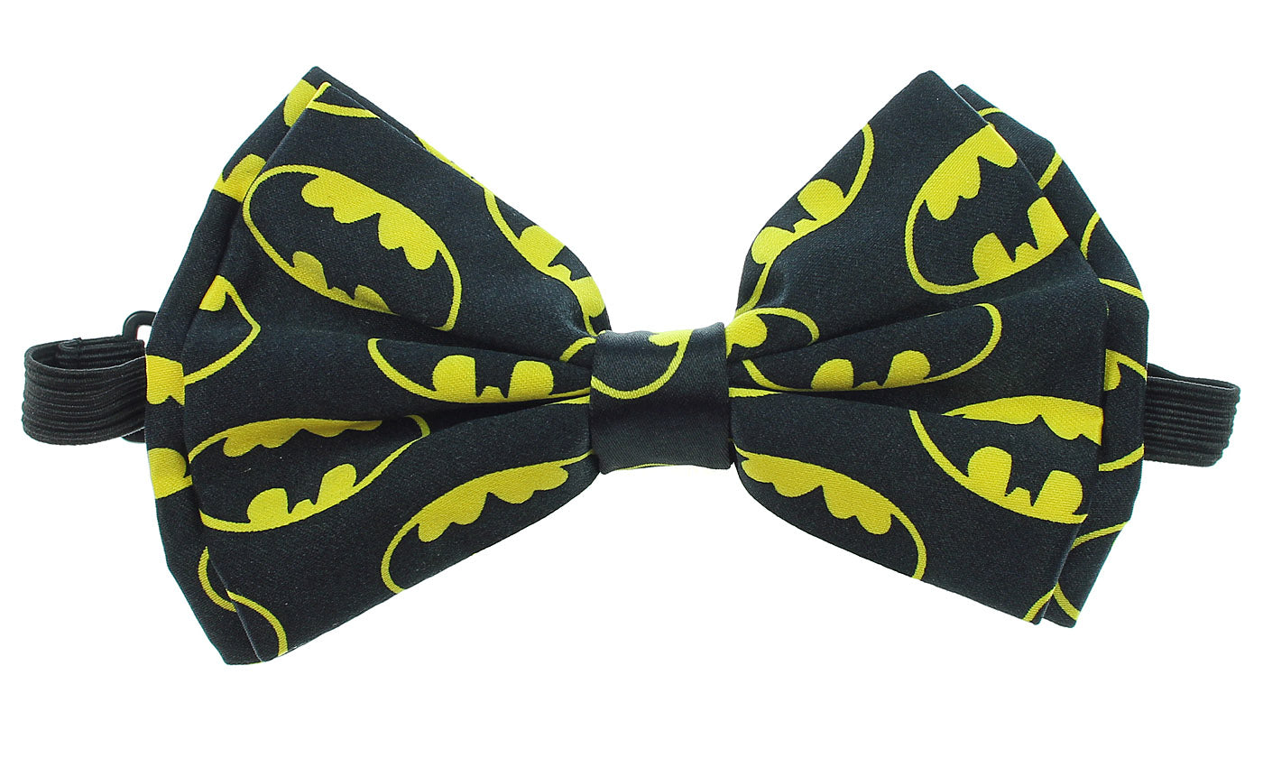 DC Comics Batman Symbols All Over Print Bow Tie - Seven Times Six