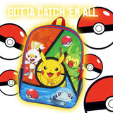 Pokemon Boys Pokemon and Friends Character 16" Backpack