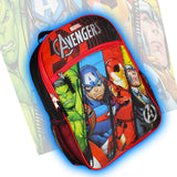 Marvel Avengers Backpack Iron Man Thor Hulk Captain America School Backpack