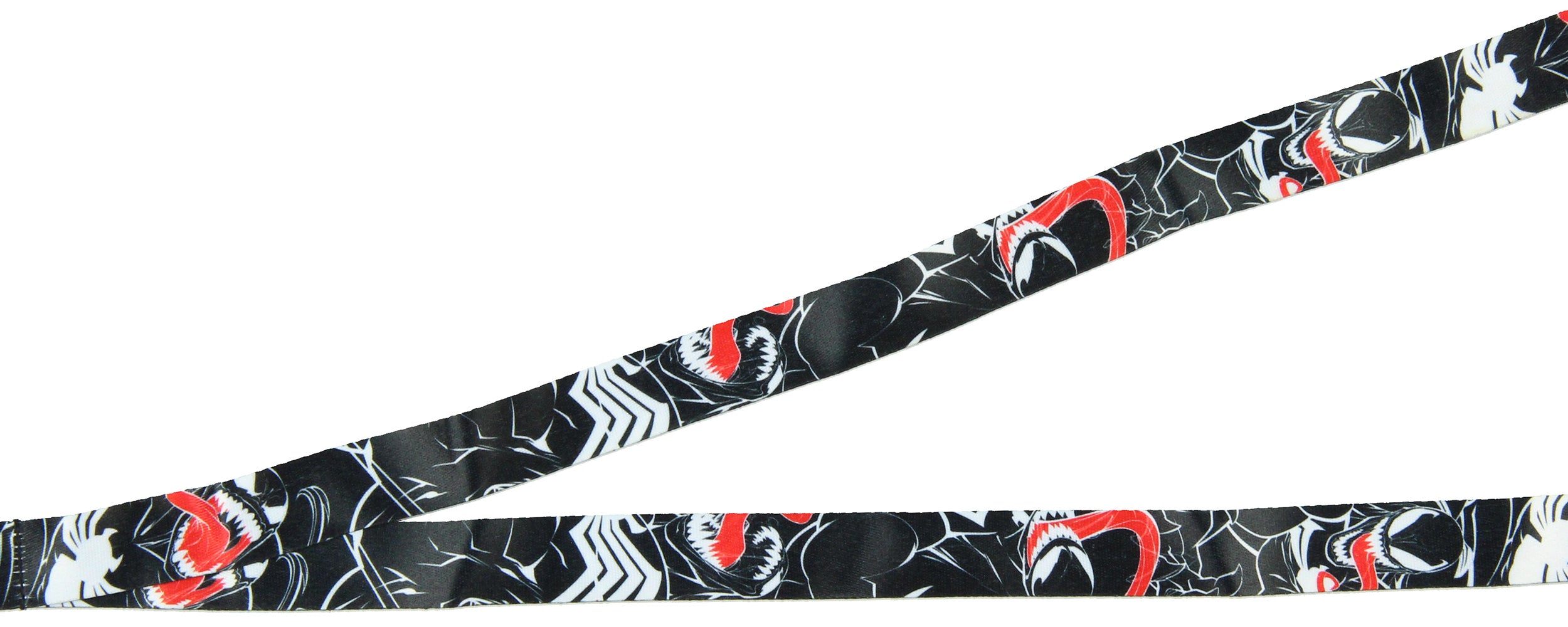 Marvel Venom Lanyard ID Badge Holder 2" Charm And Collectible Sticker