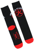 Naruto Shippuden Collection Men's Ichiraku Ramen Ninja Academy 3 Pair Crew Socks