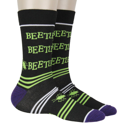 Beetlejuice Socks Adult Unisex Crew Socks 2 Pack