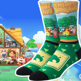 Nintendo Animal Crossing Socks Men's Allover Character Sublimated Crew Socks
