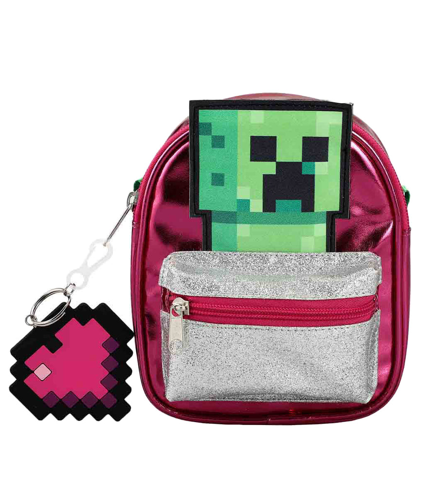 Minecraft Creeper Extra Cute Girls Miniature Mini Purse Bag Backpack Seven Times Six