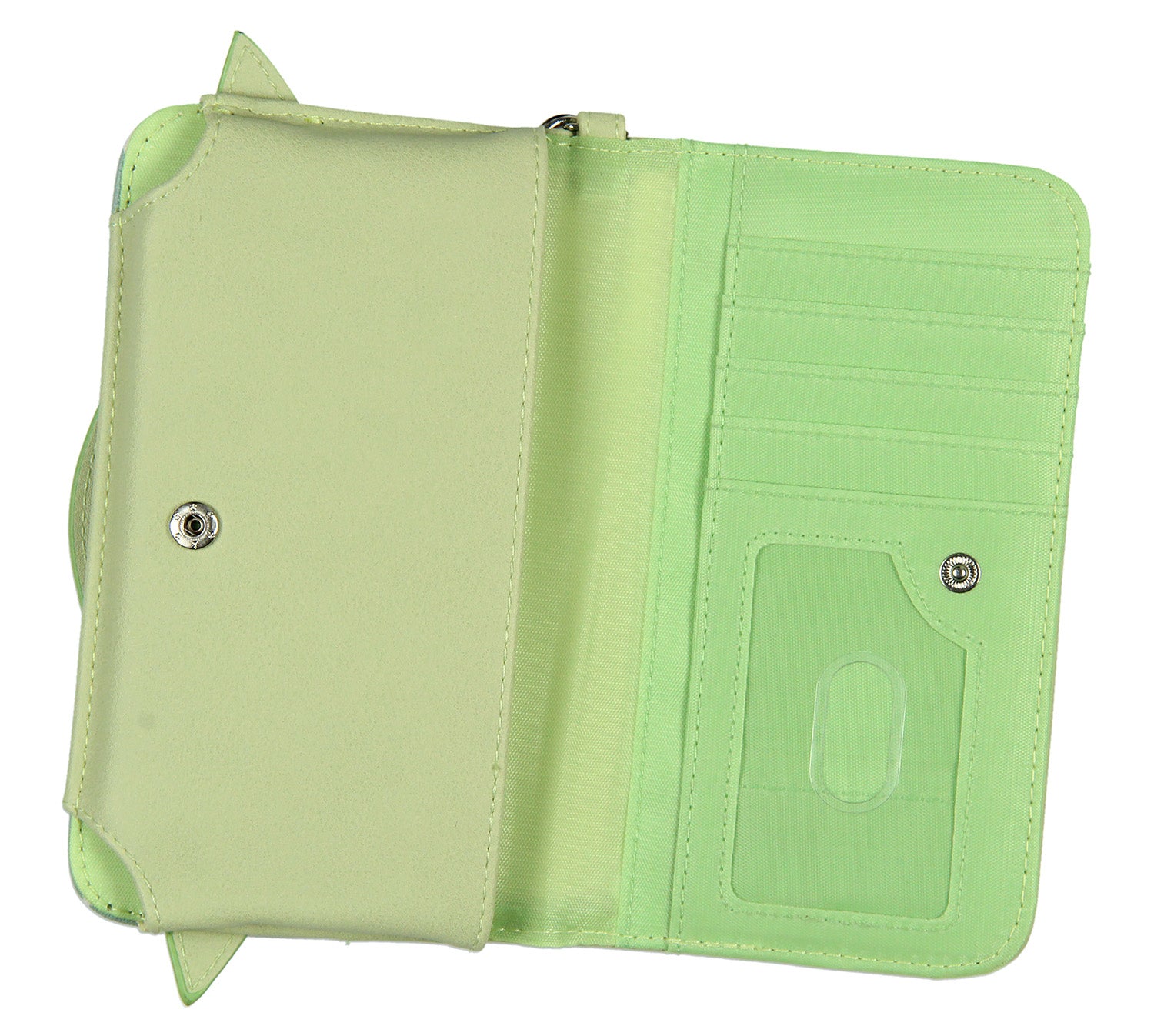 Star Wars Grogu Baby Grogu The Child Snap-Closure Wristlet Wallet w/ Wrist Strap