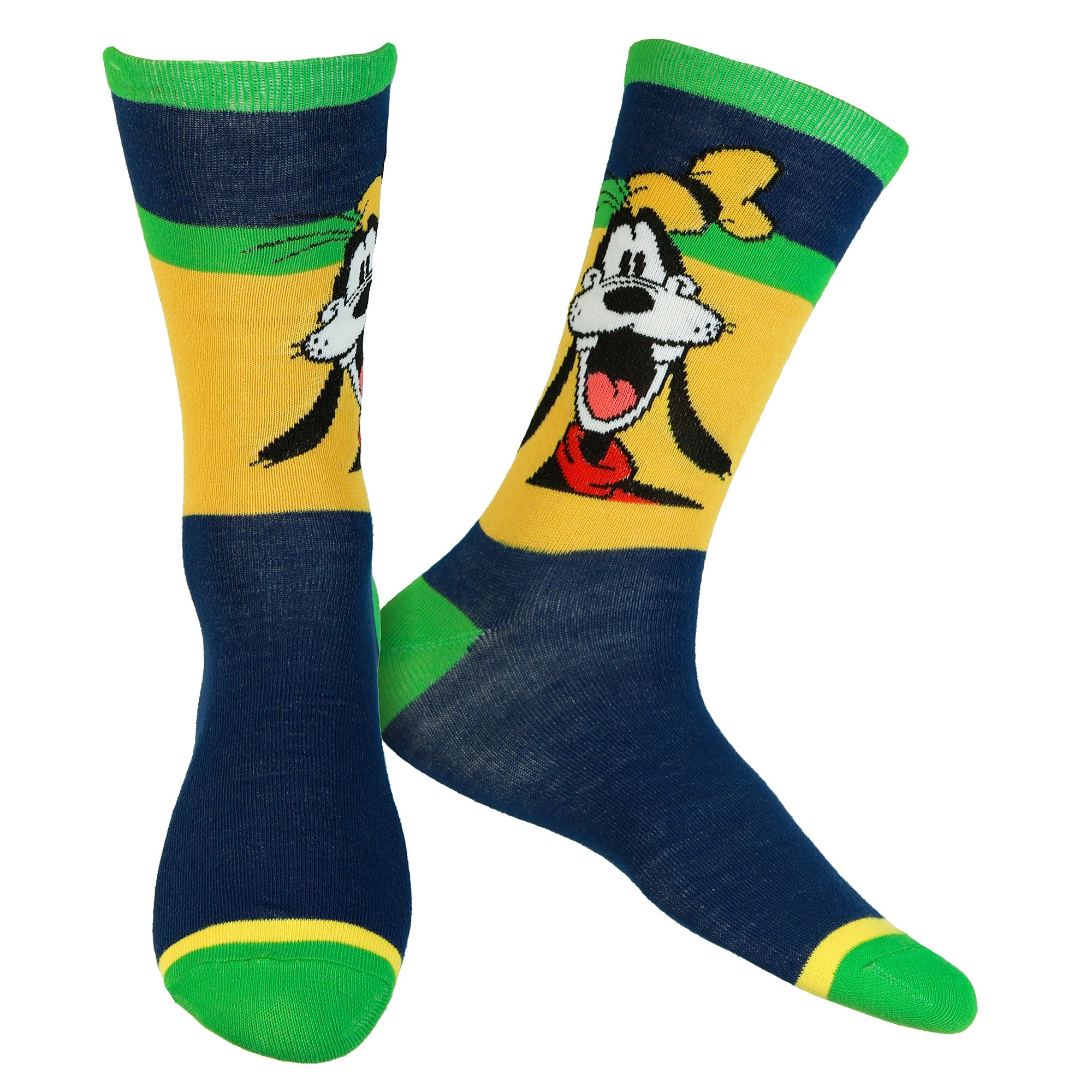 Disney Mickey & Friends Socks Mickey Mouse Men's 5 Pair Crew Sock OSFM
