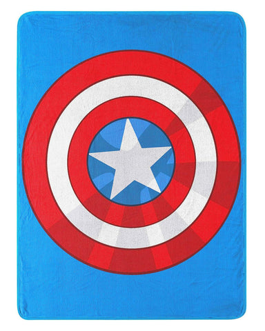 Northwest Avengers Micro Raschel Throw Blanket, 46" x 60", The Shield