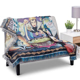 Disney-Pixar Villains, "Vile Villains" Woven Tapestry Throw Blanket, 48" x 60", Multi Color, 1 Count