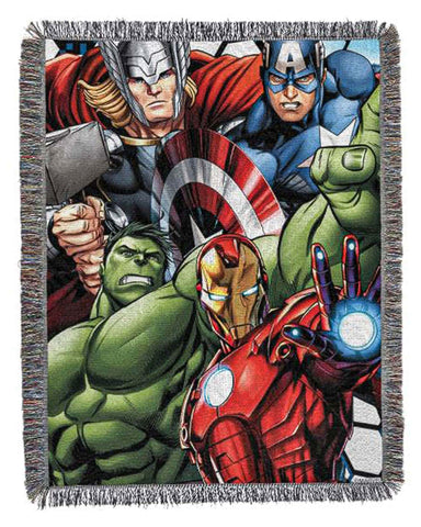 Northwest Avengers Woven Tapestry Throw Blanket, 48" x 60", Best Team