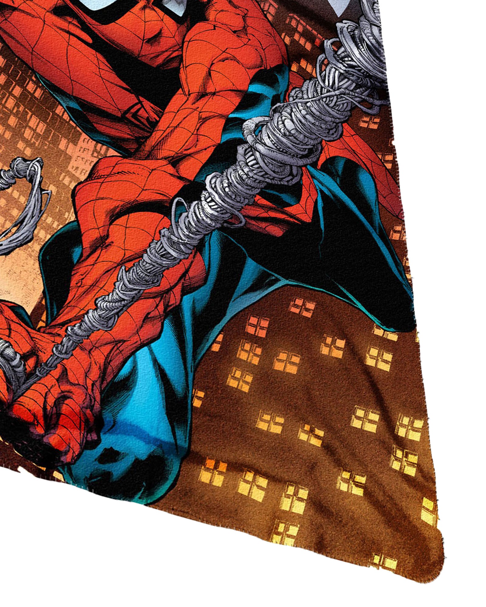 Marvel Spider-Man, "Web Swing" Fleece Throw Blanket, 45" x 60", Multi Color