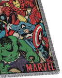Northwest Avengers Woven Tapestry Throw Blanket, 48" x 60", Retro Heroes