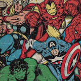 Northwest Avengers Woven Tapestry Throw Blanket, 48" x 60", Retro Heroes