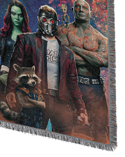 Northwest Guardians of the Galaxy Woven Tapestry Throw Blanket, 48" x 60", Space Crew