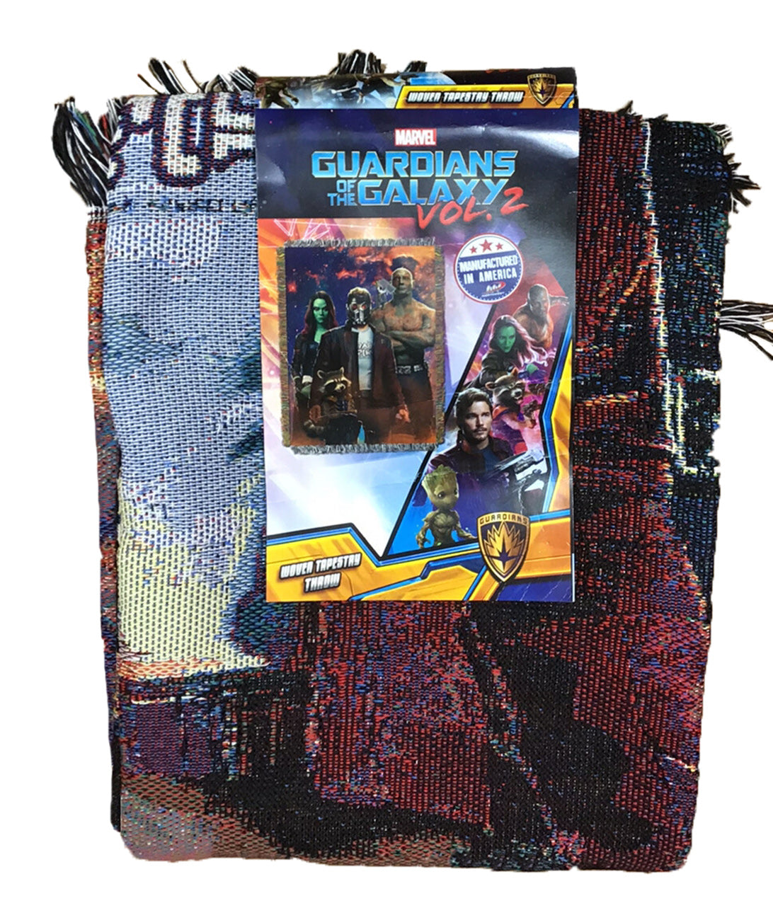 Northwest Guardians of the Galaxy Woven Tapestry Throw Blanket, 48" x 60", Space Crew